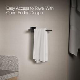 Kohler Square Towel arm - Matte Black - image 4