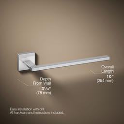 Kohler Square Towel arm - Polished Chrome - image 3