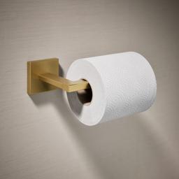 Kohler Square Toilet paper holder - Vibrant Brushed Moderne Brass - image 2