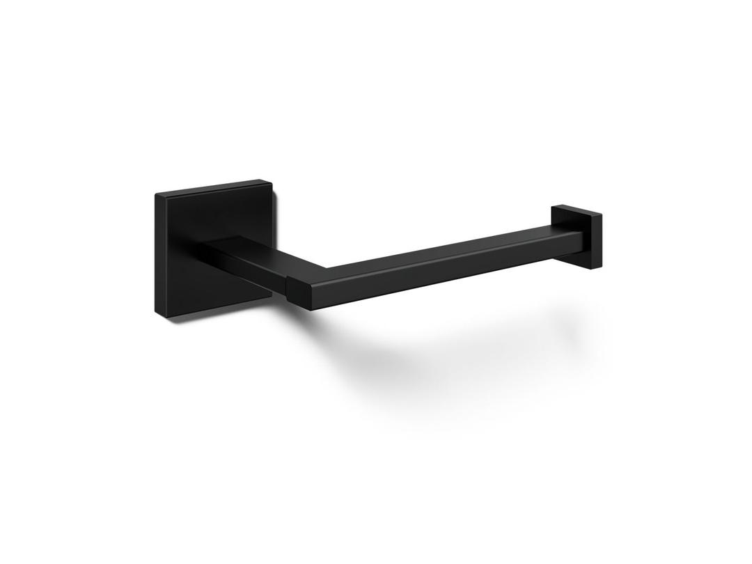Kohler Square Toilet paper holder - Matte Black by Kohler