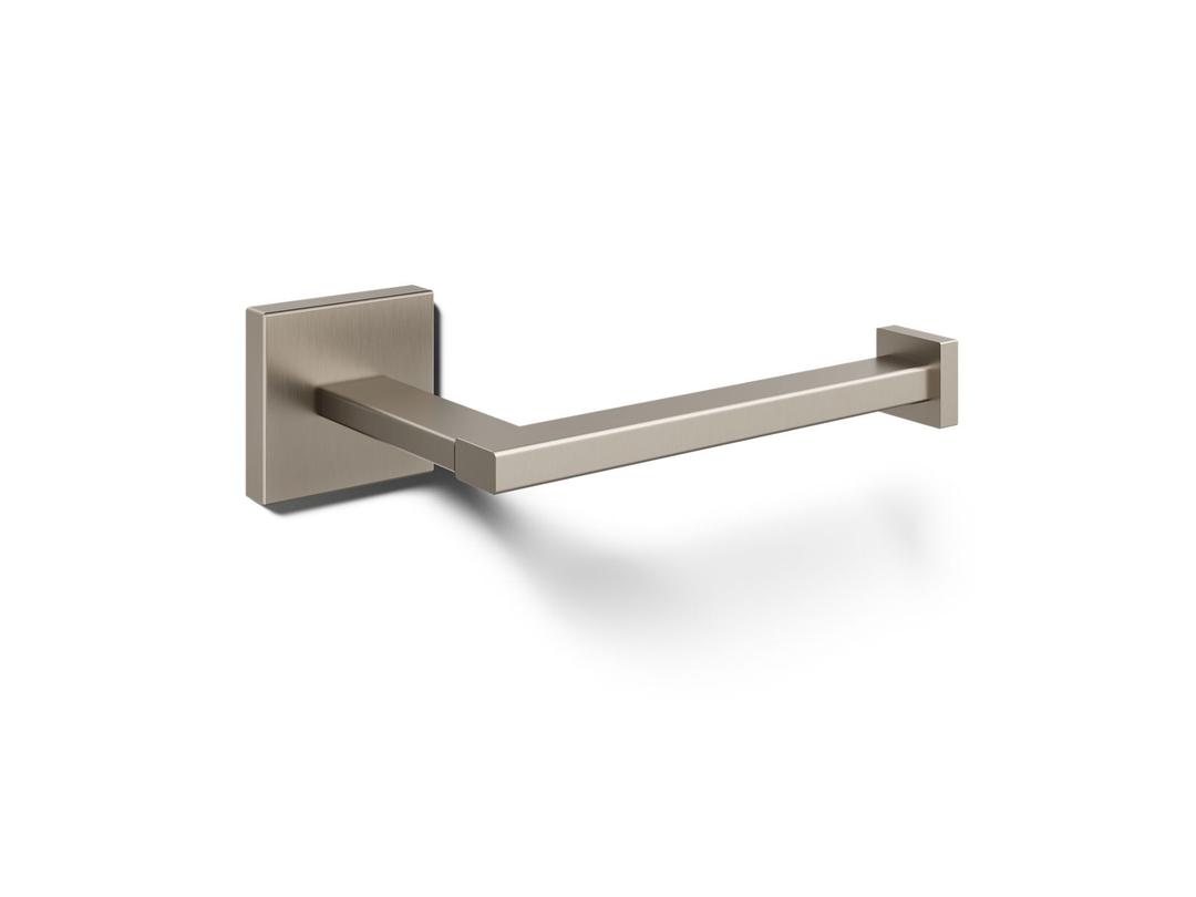 Kohler Square Toilet paper holder - Vibrant Brushed Nickel by Kohler
