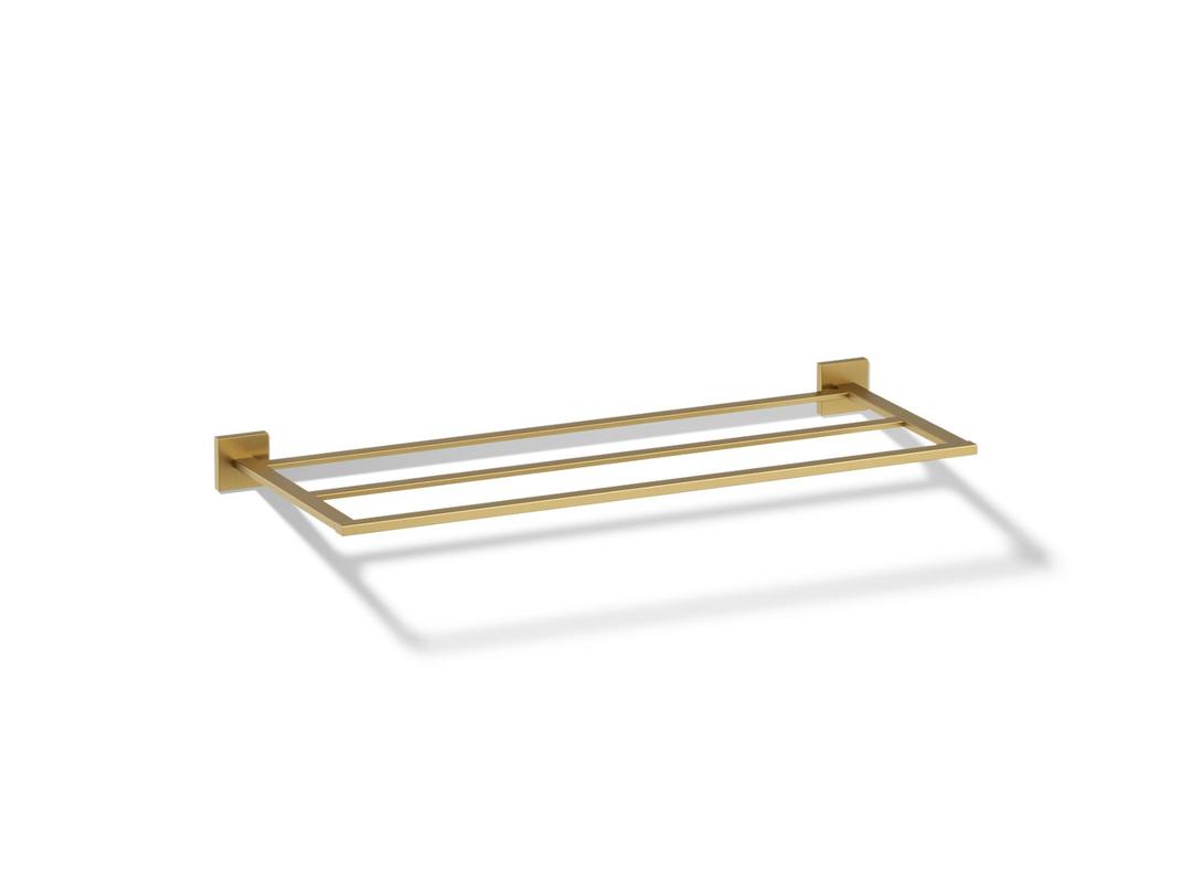 Kohler Square Hotelier - Vibrant Brushed Moderne Brass by Kohler