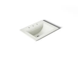 Kohler Memoirs Stately 22-3/4'' rectangular drop-in bathroom sink - Dune - image 1
