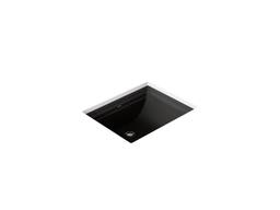 Kohler Memoirs 20'' rectangular undermount bathroom sink - Black - image 1