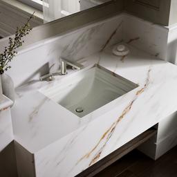 Kohler Memoirs 20'' rectangular undermount bathroom sink - Dune - image 2