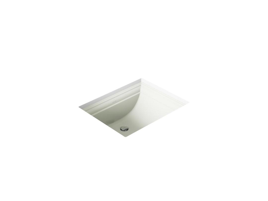 Kohler Memoirs 20'' rectangular undermount bathroom sink - Dune by Kohler