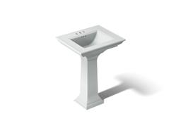 Kohler Memoirs Stately 25'' rectangular pedestal bathroom sink - Ice Grey - image 1