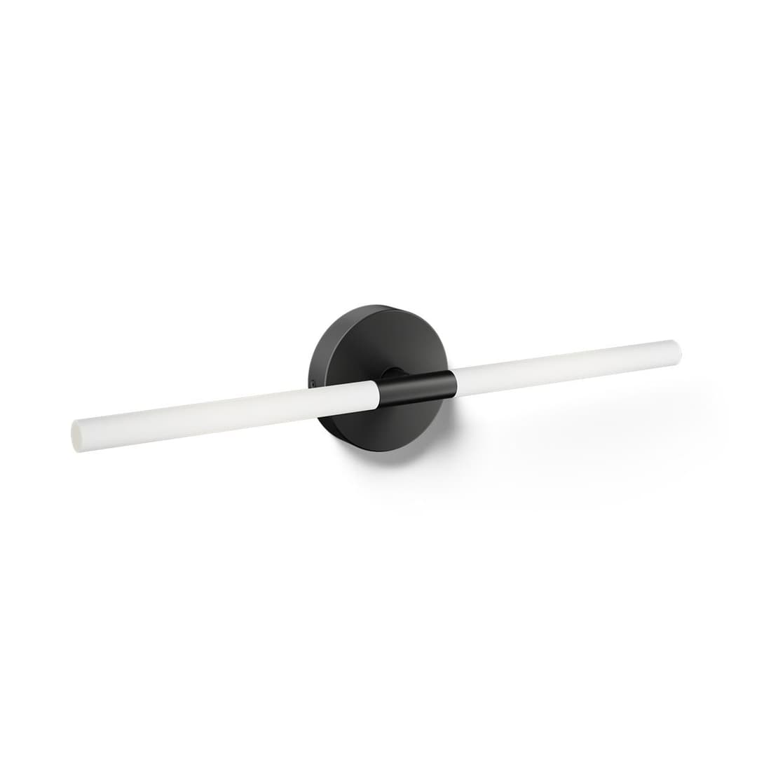 Kohler ComponentsE Two-light LED sconce - Matte Black by Kohler