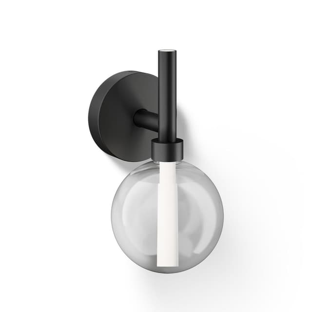 Kohler ComponentsE One-light LED lacemaker sconce - Matte Black