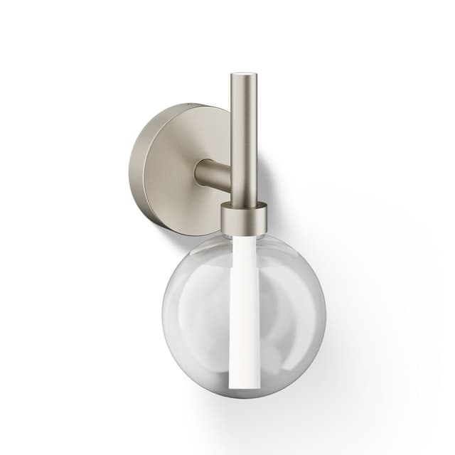 Kohler ComponentsE One-light LED lacemaker sconce - Brushed Nickel