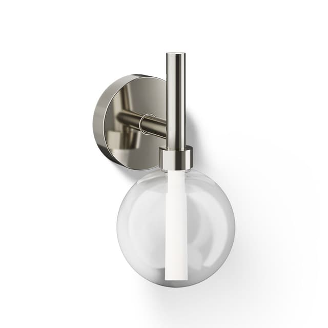 Kohler ComponentsE One-light LED lacemaker sconce - Polished Nickel