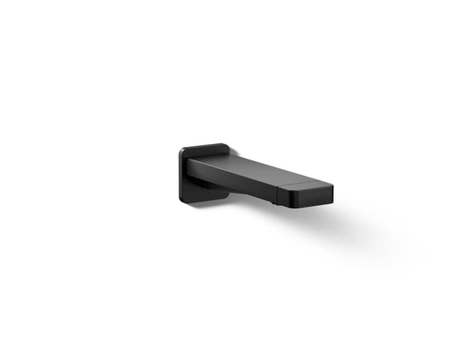 Kohler Parallel Wall-mount bath spout - Matte Black