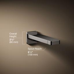 Kohler | Parallel | Tub Spout - Vibrant Titanium - image 3