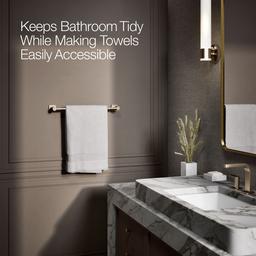 Kohler | Parallel | Towel Bar - Vibrant Brushed Bronze - image 4