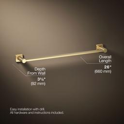 Parallel 24'' towel bar - image 3