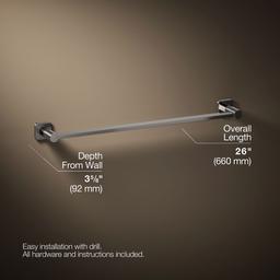 Parallel 24'' towel bar - image 3