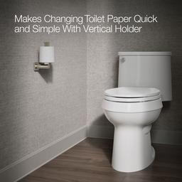 Kohler | Parallel | Toilet Paper Holder - Vibrant Brushed Nickel - image 4