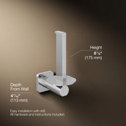 Kohler | Parallel | Toilet Paper Holder - Polished Chrome - image 3