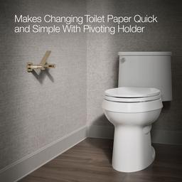 Kohler | Parallel | Toilet Paper Holder - Vibrant French Gold - image 4