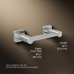 Kohler | Parallel | Toilet Paper Holder - Polished Chrome - image 3