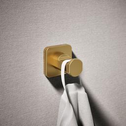 Kohler | Parallel | Robe Hook - Vibrant Brushed Moderne Brass - image 2