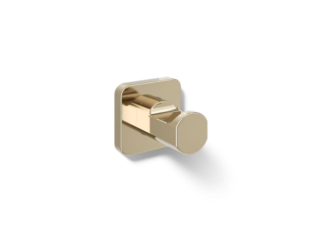 Kohler | Parallel | Robe Hook - Vibrant French Gold by Kohler