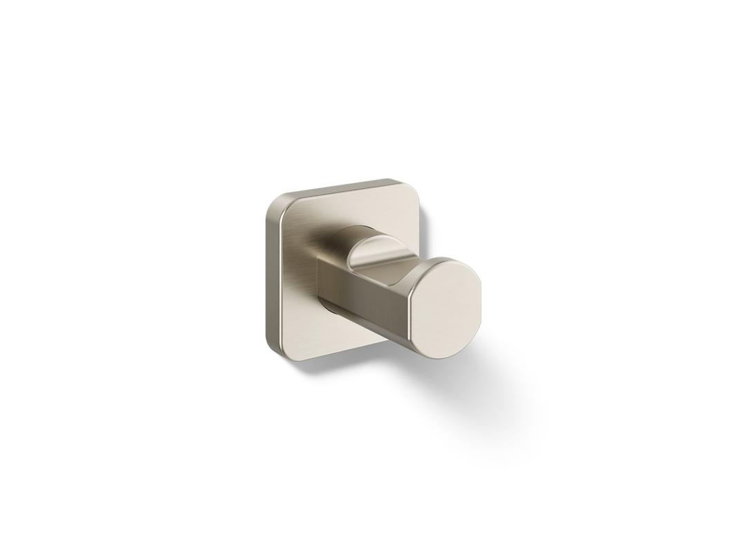 Kohler | Parallel | Robe Hook - Vibrant Brushed Nickel by Kohler