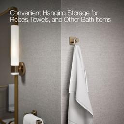 Kohler | Parallel | Robe Hook - Vibrant Brushed Bronze - image 4