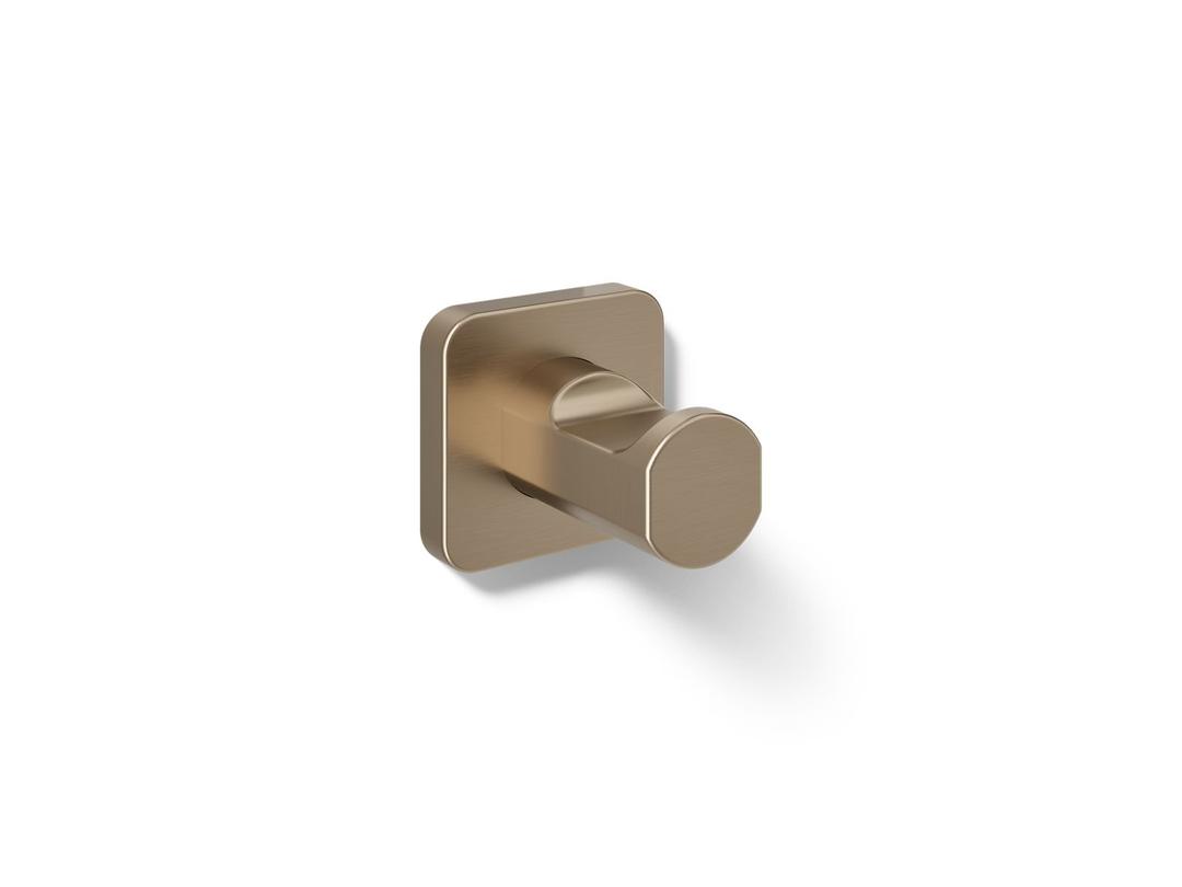 Kohler | Parallel | Robe Hook - Vibrant Brushed Bronze by Kohler