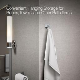 Kohler | Parallel | Robe Hook - Polished Chrome - image 4