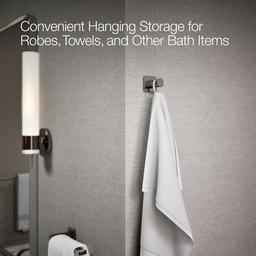 Kohler | Parallel | Robe Hook - Vibrant Titanium - image 4