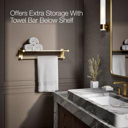 Kohler | Parallel | Shelve - Vibrant Brushed Moderne Brass - image 4
