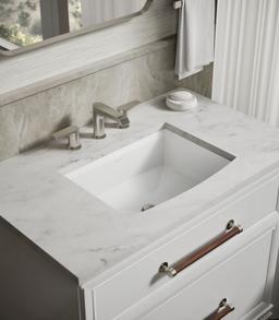 Archer 20'' rectangular undermount bathroom sink - image 2