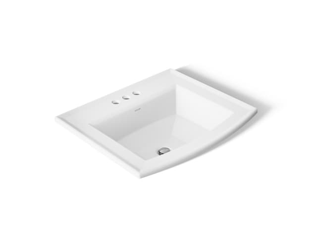 Kohler | Archer | Drop In Bathroom Sink - White