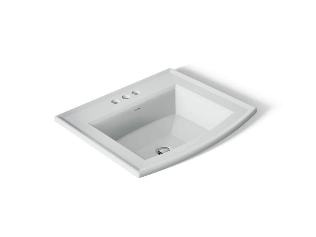 Archer 22-3/4'' rectangular drop-in bathroom sink by Kohler
