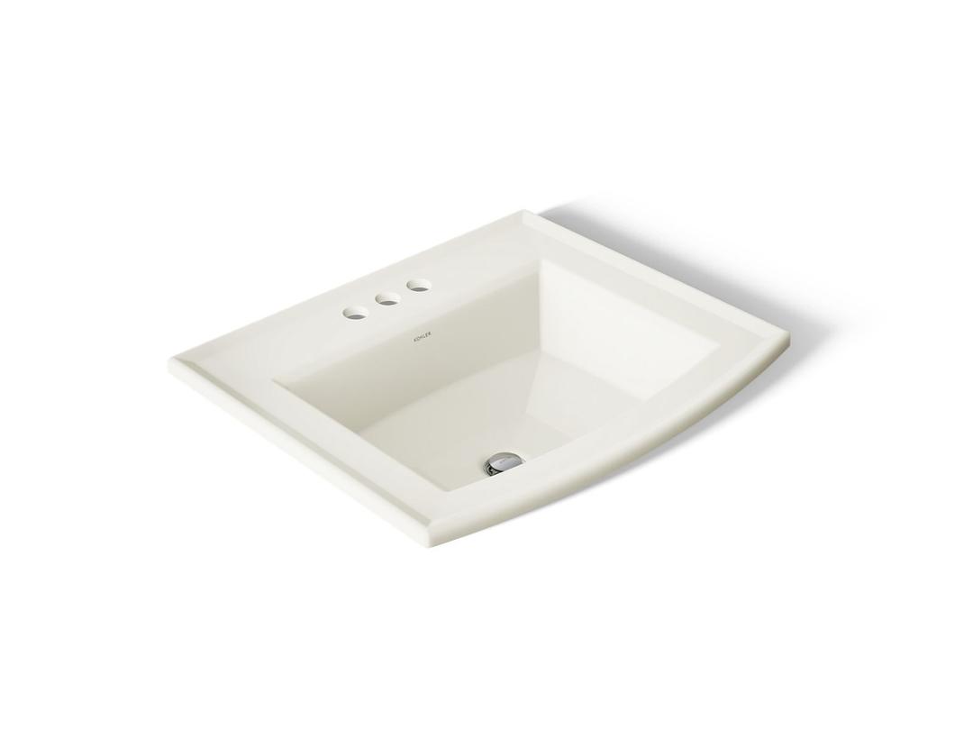Archer 22-3/4'' rectangular drop-in bathroom sink by Kohler