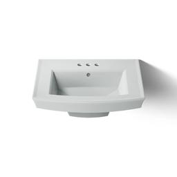 Archer 24'' rectangular pedestal bathroom sink - image 12