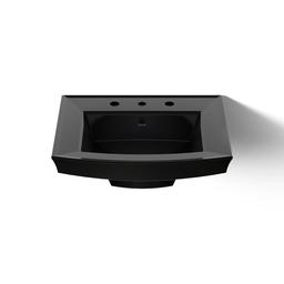 Archer 24'' rectangular pedestal bathroom sink - image 10