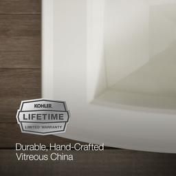 Archer 24'' rectangular pedestal bathroom sink - image 10