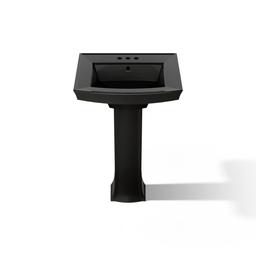 Archer 24'' rectangular pedestal bathroom sink - image 12