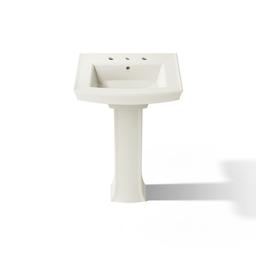 Archer 24'' rectangular pedestal bathroom sink - image 12