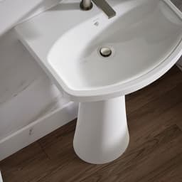 Shows close up detail of product in room