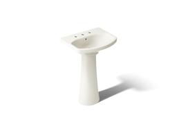 Kohler | Cimarron | Complete Pedestal Bathroom Sink - Biscuit - image 1