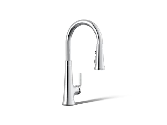 Kohler | Tone | Pull Down Kitchen Faucet - Polished Chrome