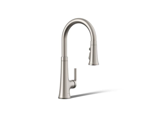 Kohler | Tone | Pull Down Kitchen Faucet - Vibrant Stainless