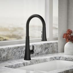Kohler | Tone | Pull Down Kitchen Faucet - Matte Black - image 2