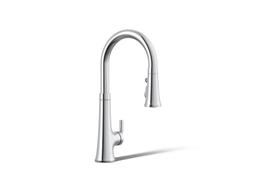 Kohler | Tone | Pull Down Kitchen Faucet - Polished Chrome - image 1