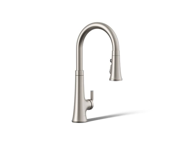 Kohler | Tone | Pull Down Kitchen Faucet - Vibrant Stainless