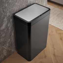 13-gallon touchless stainless steel trash can - image 7