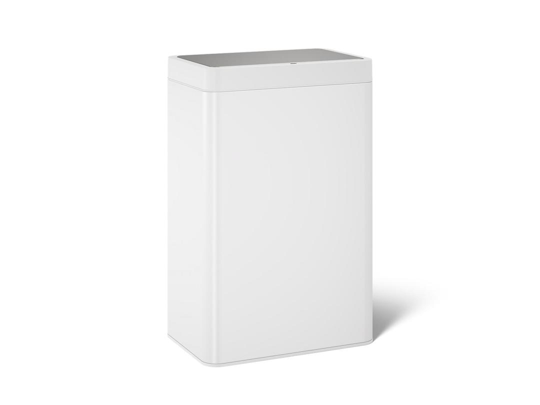 13-gallon touchless stainless steel trash can by Kohler